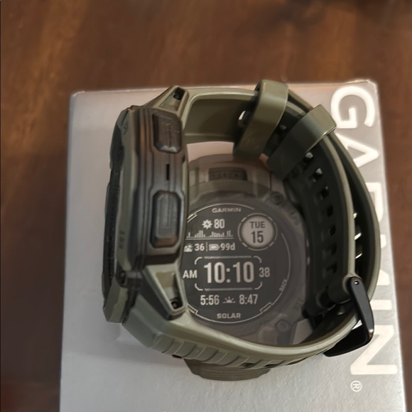 Garmin Instinct 2X Solar Smartwatch - Green - Picture 3 of 5